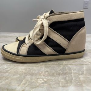Isabel Marant Canvas High Top Sneaker
